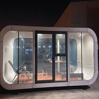 Rumah Kontainer Modular Prefabrikasi Perakitan Cepat Baja untuk Hotel Desain Modern Portabel