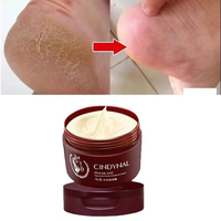 Crème hydratante et lissante pour mains et pieds à l'huile de cheval, en gros, en stock usine, produits de soin hivernal
