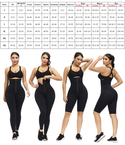 HEXIN regolabile 3 ganci a vita alta Yoga pantaloni Leggings donna vita Trainer <span class=keywords><strong>corsetto</strong></span> Leggings - Product Image 4