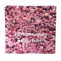 Nappe personnalisée imprimée anti-plis pour stand d'exposition, toile de fond pour événements et salons professionnels – Prix OEM