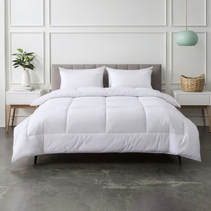 Bán buôn thân thiện với môi <span class=keywords><strong>100</strong></span>% sợi nhỏ vải polyester điền <span class=keywords><strong>Comforter</strong></span> 1 Piece Nữ Hoàng Vua kích thước cho khách sạn nhà Trắng - Product Image 1