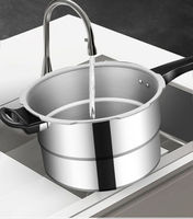 Cuisinière à gaz multifonctionnelle 6L 5 10 litres en aluminium antidéflagrant Pot de cuisson à haute pression de vapeur Grande capacité