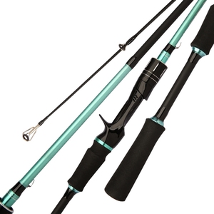 Стекловолокно 2 части <span class=keywords><strong>fly</strong></span> 1,8 м 2 секции дешевые басовые литые спиннинги удочки - Product Image 2