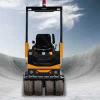 Rouleau compresseur vibratoire Liondi 2 tonnes à double tambour pour asphalte avec démarrage électrique et moteur Changfa, composant essentiel de la pompe