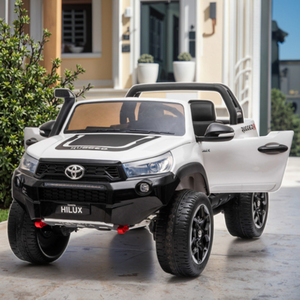 Nuevo Auto de Juguete Toyota Hilux 2019 de 24V con Licencia Oficial, Dos Asientos, para Niños, con Reproductor MP4, Cumple con las Normas EN71 EN62115 CE - Product Image 1