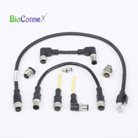 BEXKOM Factory Direct Brass Gold Plated Has EMC Shielding Medical Robot Surgery Push Circular Connectors and Cables