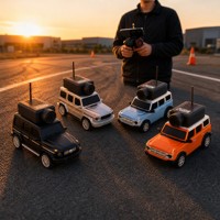 Voiture télécommandée Wltoys 2.4G avec mini caméra Wifi 6405-C 6406-C, échelle 1/64, FPV, contrôle à distance par application, rechargeable, sans fil, jouet de drift, cadeau