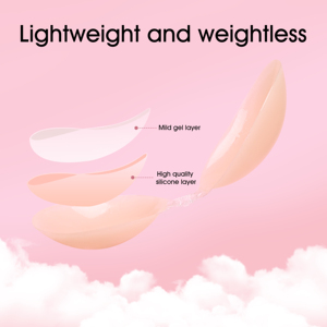 Reggiseno invisibile aggiornato 2026, senza spalline, in <span class=keywords><strong>silicone</strong></span> adesivo, push-up, con fibbia frontale, colore carne, RB003 per abiti senza schienale - Product Image 2