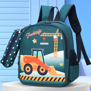 <span class=keywords><strong>Zaino</strong></span> Scolastico per Bambini 2026 Nero di Alta Qualità, Impermeabile, con Design Effetto Pietra, Stampa Carina, Morbido, per <span class=keywords><strong>Asilo</strong></span> e Scuola Primaria - Product Image 4