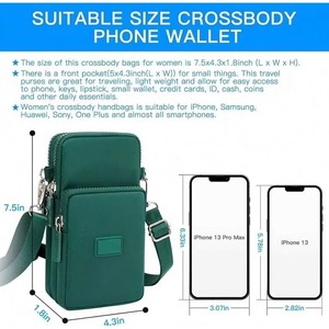 BSCI factory Mini Crossbody Bag Women Purses Crossbody Handbags Cell Phone <b>Wallet</b> - Product Image 5
