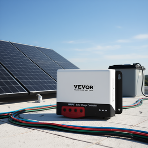 Controlador de Carga Solar MPPT Vevor 50A 12V 24V Entrada Automática de CC para Baterías Selladas de Gel y Líquidas - Product Image 2