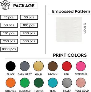 Personalized Modern Manufacturers Napkins For Restaurant <b>Airplane</b> Bars Multifunctional Absorbent - Product Image 6