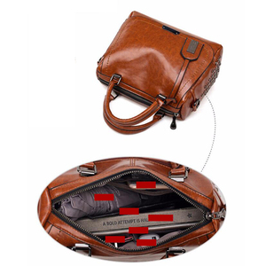 กระเป๋าถือวินเทจแบบมีหมุด กระเป๋าหนัง PU สำหรับผู้หญิง กระเป๋าสะพายไหล่ประดับเลื่อม กระเป๋าถือหนังดีไซน์เนอร์สำหรับผู้หญิง กระเป๋าถือหรูหราสำหรับสุภาพสตรี - Product Image 4