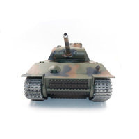 Tanque militar RC 1:16 henglong WW2, tanques de juguete de pantera alemana, para disparar bbs para niños