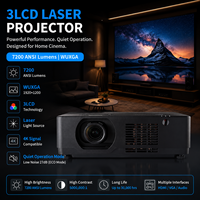 Système de projecteur laser 4K pour cinéma maison, Smart TV Android natif, 3D sans fil, simulateur de golf au plafond, laser extérieur