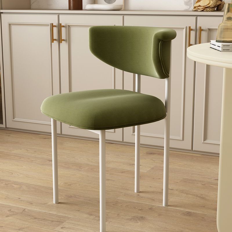 Cadre blanc vert moutarde [flanelle]