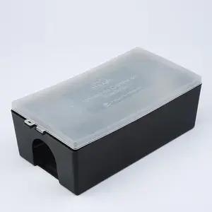 Equipo de control de plagas PP plástico veneno rata y ratón trampa asesino cebo caja estación al por mayor - Product Image 4