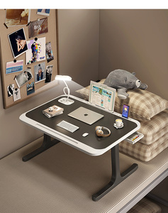 T60 Bay Thiết Kế Cửa Sổ Có Thể Gập Lại Máy Tính Xách Tay Bảng Phí Giản Dị Bàn Đèn Cho Phòng Ngủ Phòng Khách Có Thể Gập Lại Bàn Máy Tính - Product Image 6