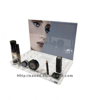 Porte-rouge à lèvres en plastique acrylique, organisateur de maquillage, boîte de rangement pour cosmétiques