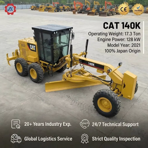 รถเกรดเดอร์มือสอง Caterpillar 140K ของแท้จากญี่ปุ่น เครื่องจักรกลงานดิน รถเกรดเดอร์ Cat 140K สำหรับขาย - Product Image 2