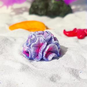 Escultura de <span class=keywords><strong>Coral</strong></span> Artificial de PVC personalizada de fábrica, Mini estatua creativa de estrella de mar para decoración del hogar para la vida, acuario, pecera - Product Image 2