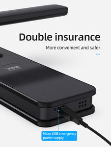 กุญแจล็อคอัจฉริยะสำหรับบ้าน/อพาร์ทเมนต์ ดีไซน์ใหม่จากโรงงาน ผลิตภัณฑ์คุณภาพสูง กันน้ำ ป้องกันการโจรกรรม ควบคุมด้วยลายนิ้วมือ รหัสผ่าน และแอปพลิเคชัน - Product Image 3