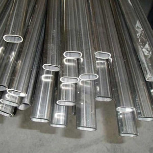 Tubo plano del fabricante Tubo elíptico de acero galvanizado de alta calidad Tubo ovalado de hierro negro de 1-12m de longitud - Product Image 4