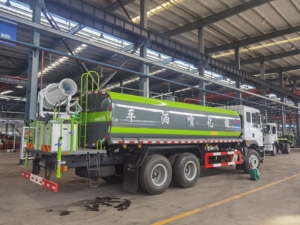 รถบรรทุกฉีดน้ำแรงดันสูง ดีเซล 6x4 รุ่น CLW ความจุ 20000 ลิตร - Product Image 4
