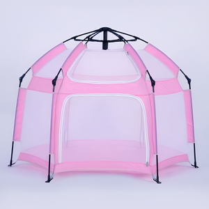 Tente <span class=keywords><strong>de</strong></span> jeu hexagonale <span class=keywords><strong>pour</strong></span> bébé <span class=keywords><strong>de</strong></span> bonne qualité, respirante, avec porte à verrouillage <span class=keywords><strong>de</strong></span> sécurité <span class=keywords><strong>pour</strong></span> les tout-petits - Product Image 3