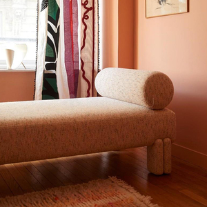 AOMISI <span class=keywords><strong>CASA</strong></span> Meubles de salon canapés Teddy chaise longue pouf moderne chambre à coucher chaise d'appoint lit bout tabouret <span class=keywords><strong>banc</strong></span> en tissu - Product Image 3