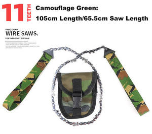 Lfedc เลื่อยลวดเครื่องมืออเนกประสงค์, อุปกรณ์ช่วยชีวิตปีนเขาแบบพกพาขนาด41นิ้ว11ซี่ - Product Image 4