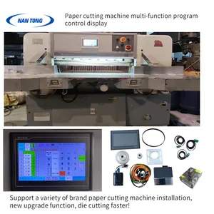 Machine à découper 920/1300 nouveau système de contrôle du programme de coupe-papier pour machine à découper