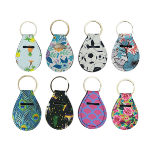 Tùy Chỉnh Trắng Neoprene Ví Đồng Xu Cho Thăng Hoa In Ấn Nhỏ Túi Đồng Xu Mở Quý Chủ Móc Khóa Bao Gồm Rts - Product Image 6