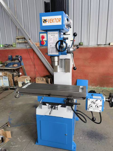 Factory Hot Selling Small ZX50C Drilling Milling Machine for Metal Work High-safety Level