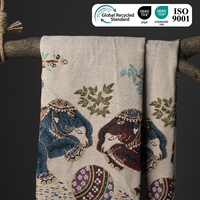 Échantillon rapide de textile jacquard en gros, livraison rapide en 3 jours, stock disponible, faible MOQ