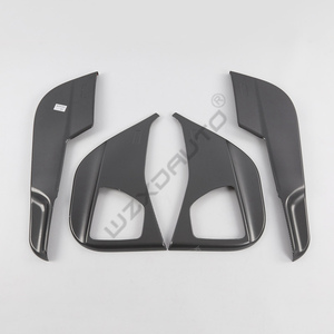 WZXD 2022 2023 Carbon Interior <b>Door</b> <b>Trim</b> Cover Inner Moulding <b>Trim</b> Accessories for HRV for VEZEL - Product Image 6