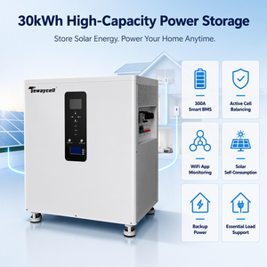 ระบบกักเก็บพลังงานแสงอาทิตย์แบบออลอินวัน EU Stock 32kWh 12kW สามเฟส พร้อมระบบจัดการแบตเตอรี่ (BMS) ในตัว 300A สำหรับโซลูชั่นสำรองไฟบ้าน - Product Image 3