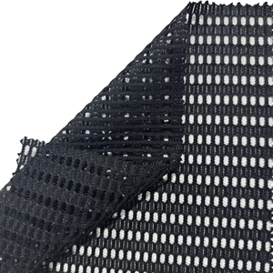 100% Polyester Tissu Grand Trou Double Face Hexagonal Sandwich Maille pour la Mode pour Cartables Chaussures Vêtements - Product Image 4
