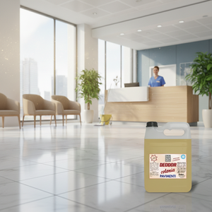 Limpiador de Superficies Líquido Desinfectante y Desodorante Ecológico, Concentrado con Aroma a Colonia, para Hospitales, Hoteles y Áreas Públicas, 10L - Product Image 3