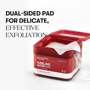 Dischetti Tonificanti all'Acido Azelaico VT per il Controllo del Sebo e la Calmante Azione sulla Pelle Grassa e Soggetta ad Acne - Product Image 4