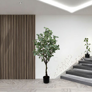 ต้นยูคาลิปตัสประดิษฐ์จาก PVC ขนาด120ซม. <span class=keywords><strong>ดอกไม้</strong></span>ใบบอนไซที่สม<span class=keywords><strong>จริง</strong></span>สำหรับบ้านสวนสำนักงานกลางแจ้ง - Product Image 4