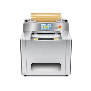Máquina Automática/Semiautomática de Envasado de Bandejas de Acero Inoxidable para Supermercados, Carne, Frutas Frescas, con Film Transparente de PE/PO/PVC - Product Image 4