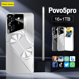 Telefoni <span class=keywords><strong>Techno</strong></span> originali Pova5 Pro Android 16gb + 1TB telefoni cellulari telefoni cellulari 7.3 pollici stili di supporto 5G Smartphone - Product Image 3