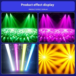 Luz de escenario con cabezal móvil profesional DMX512 de 230W 7R, bombillas halógenas LED COB RGBW para DJ, discoteca, actuaciones de boda para parques temáticos - Product Image 6