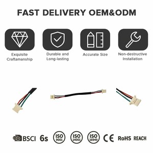 ODM OEM Aangepaste JST Molex Dupont Kabelassemblage MX1.25 Pitch 2 3 4 5 6-pins Vrouwelijke Stekker voor Huishoudelijke Apparaten Elektronica Bedrading - Product Image 3