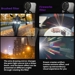 Adaptateur de filtre en verre magnétique MagSafe 52 mm pour téléphone avec filtres CPL ND Black Mist, kit d'accessoires de photographie mobile - Product Image 2