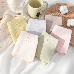 Sous-vêtements en coton imprimé pour femmes, antibactériens, en coton pur, taille mi-haute - Product Image 6