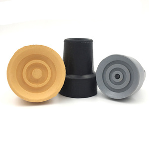 Punta de goma para muleta 16/19/22mm, procesamiento personalizado para bastones y bastones con asiento, puntas Pushkin para bastones. - Product Image 4