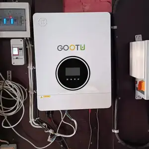 GOOTU Inverter solare all'ingrosso OEM Inverter solare ibrido 6KW 7KW 8KW 10KW Inverter solare ibrido monofase