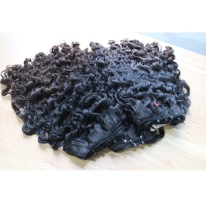 สำหรับวิกผมทำผมดัดคู่สีดำธรรมชาติผมคน100% (ผมบริสุทธิ์) - Product Image 4